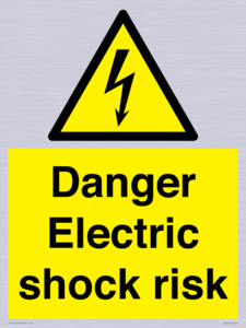 WE72: danger electric shock risk