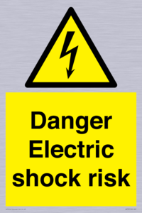 WE72: danger electric shock risk
