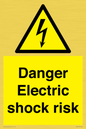 WE72: danger electric shock risk