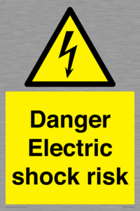 WE72: danger electric shock risk