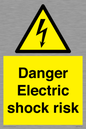 WE72: danger electric shock risk