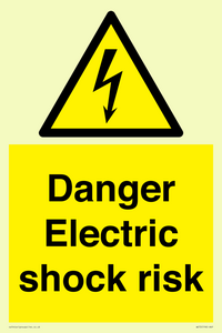 WE72: danger electric shock risk