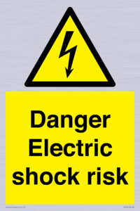 WE72: danger electric shock risk