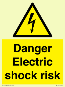 WE72: danger electric shock risk