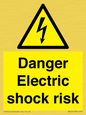 WE72: danger electric shock risk