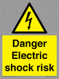 WE72: danger electric shock risk