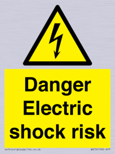 WE72: danger electric shock risk
