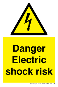 WE72: danger electric shock risk