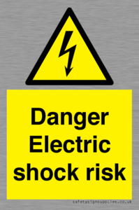 WE72: danger electric shock risk