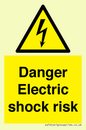 WE72: danger electric shock risk