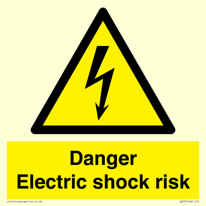 WE72: danger electric shock risk
