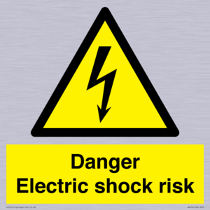 WE72: danger electric shock risk