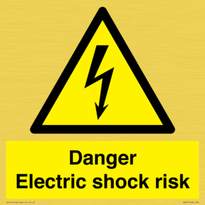 WE72: danger electric shock risk