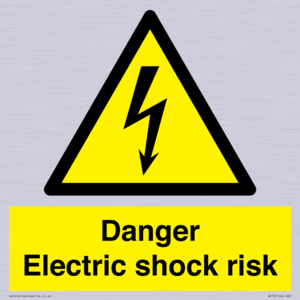 WE72: danger electric shock risk