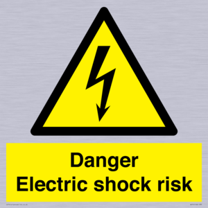 WE72: danger electric shock risk