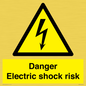 WE72: danger electric shock risk