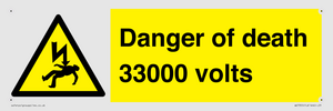 WE7355: Danger of death 33000 volts