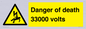 WE7355: Danger of death 33000 volts