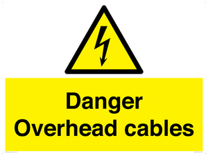 WE73: danger overhead cables