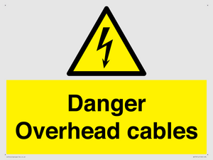 WE73: danger overhead cables