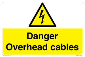 WE73: danger overhead cables