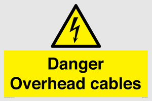 WE73: danger overhead cables