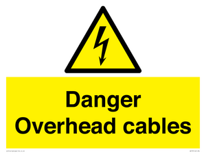 WE73: danger overhead cables