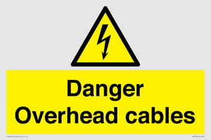 WE73: danger overhead cables