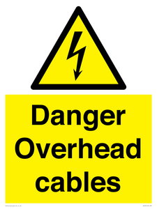 WE73: danger overhead cables