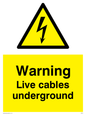 WE76: Warning Live Cables Underground