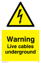 WE76: Warning Live Cables Underground