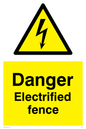 WE77: danger electrified fence