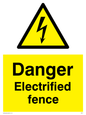 WE77: danger electrified fence