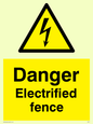 WE77: danger electrified fence