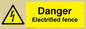 WE77: danger electrified fence