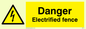 WE77: danger electrified fence