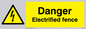 WE77: danger electrified fence