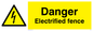 WE77: danger electrified fence