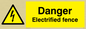 WE77: danger electrified fence