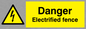 WE77: danger electrified fence