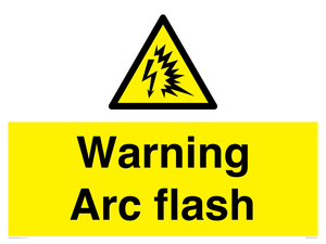 WE7776: Warning Arc flash