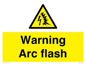 WE7776: Warning Arc flash