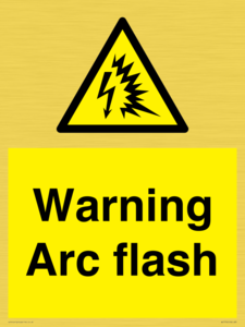 WE7776: Warning Arc flash