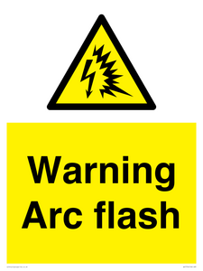 WE7776: Warning Arc flash