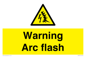 WE7776: Warning Arc flash