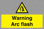 WE7776: Warning Arc flash