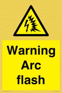 WE7776: Warning Arc flash