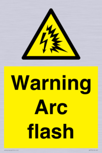 WE7776: Warning Arc flash