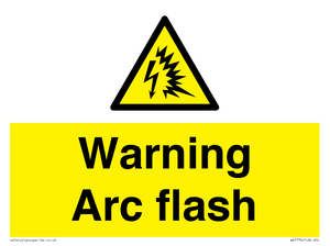 WE7776: Warning Arc flash