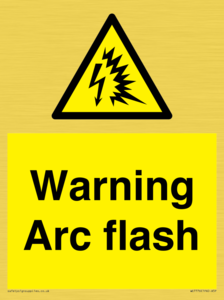 WE7776: Warning Arc flash